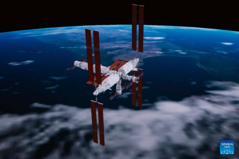 Το κινεζικ? διαστημ?πλοιο Shenzhou-19 προσδ?θηκε επιτυχ?? στο διαστημικ? σταθμ? Tianhe