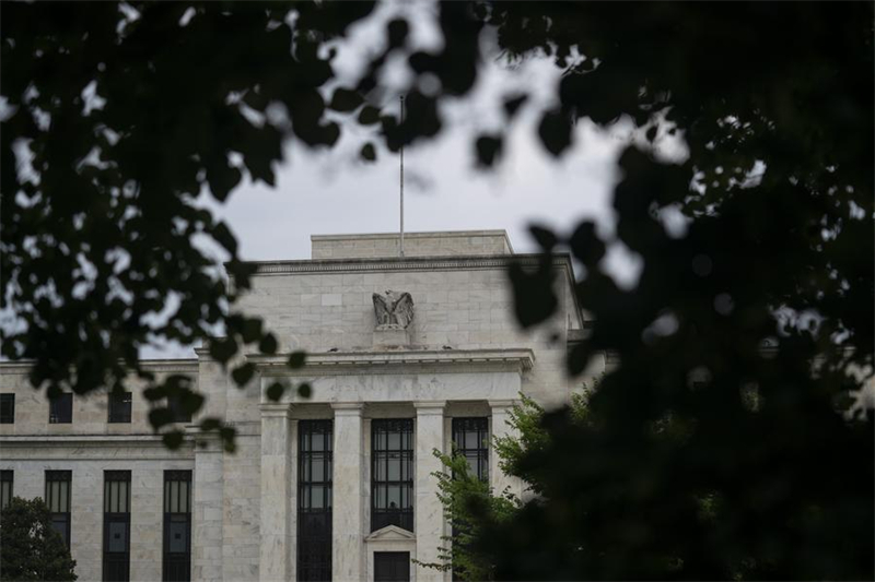 Η φωτογραφ?α που τραβ?χτηκε στι? 22 Ιουν?ου 2022 δε?χνει το κτ?ριο τη? Ομοσπονδιακ?? Τρ?πεζα? των ΗΠΑ στην Ου?σινγκτον, D.C., Ηνωμ?νε? Πολιτε?ε?. Φωτογραφ?α / Xinhua